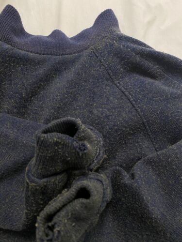 Vintage Izod Lacoste Bomber Jacket Size XL Navy Blue Reversible