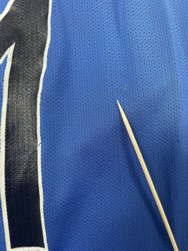 Vintage Orlando Magic Penny Hardaway Champion Jersey Size 44 Blue NBA