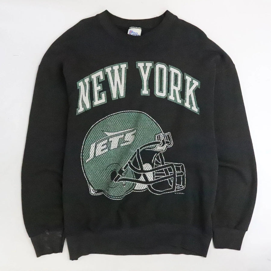 Vintage New York Jets Helmet Pro Player Sweatshirt Crewneck