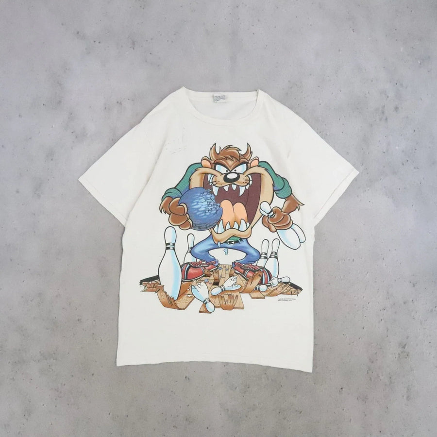 Vintage Taz Bowling Looney Tunes T-Shirt 90s