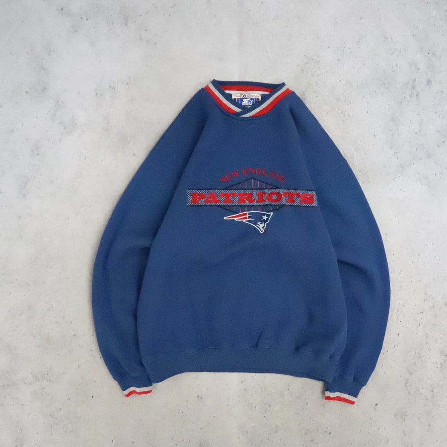 Vintage New England Patriots Starter Sweatshirt Crewneck 90s