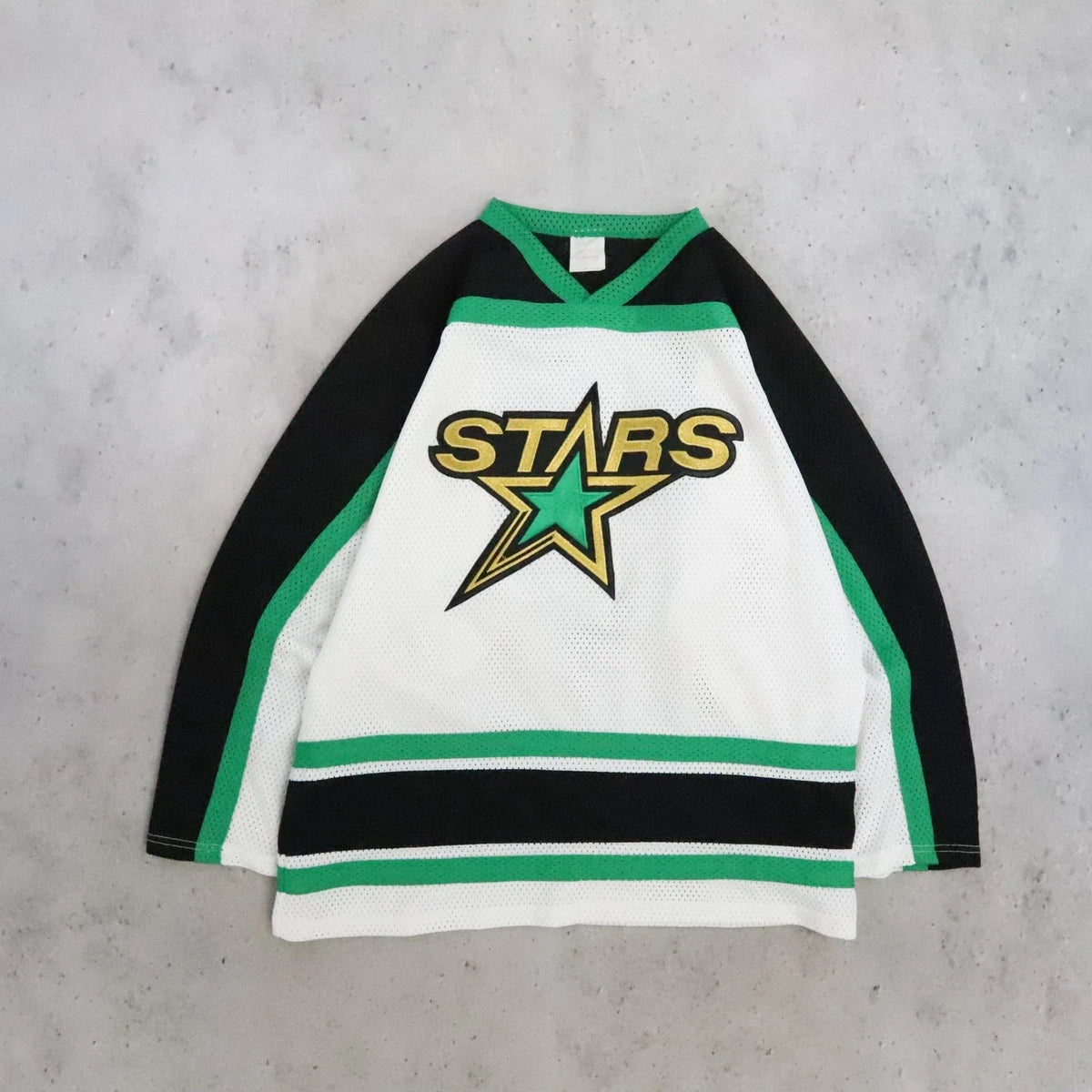 Vintage Dallas Stars Athletic Knit Hockey Jersey