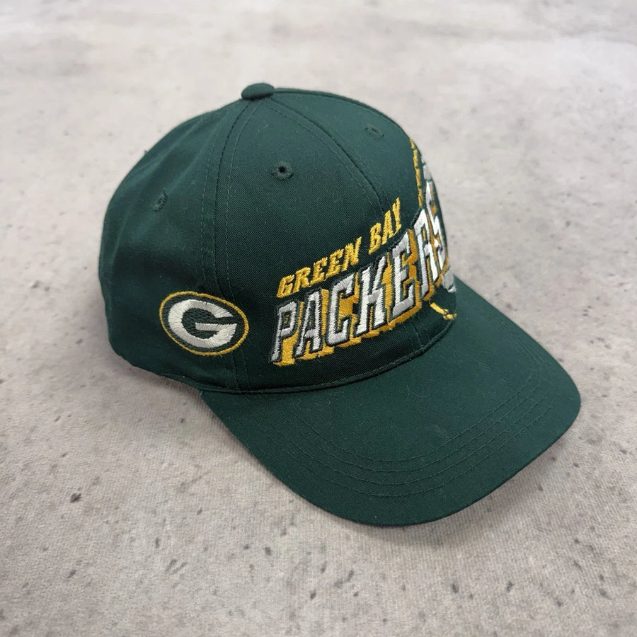 Vintage Green Bay Packers Grid Sports Specialties Snapback Hat