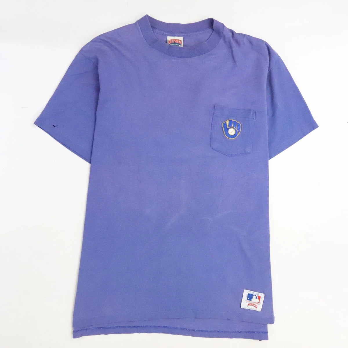 Vintage Milwaukee Brewers Nutmeg Mills T-Shirt 90s