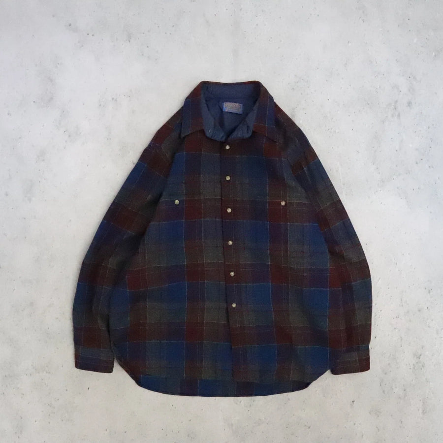 Vintage Pendleton Wool Field Button Up Shirt