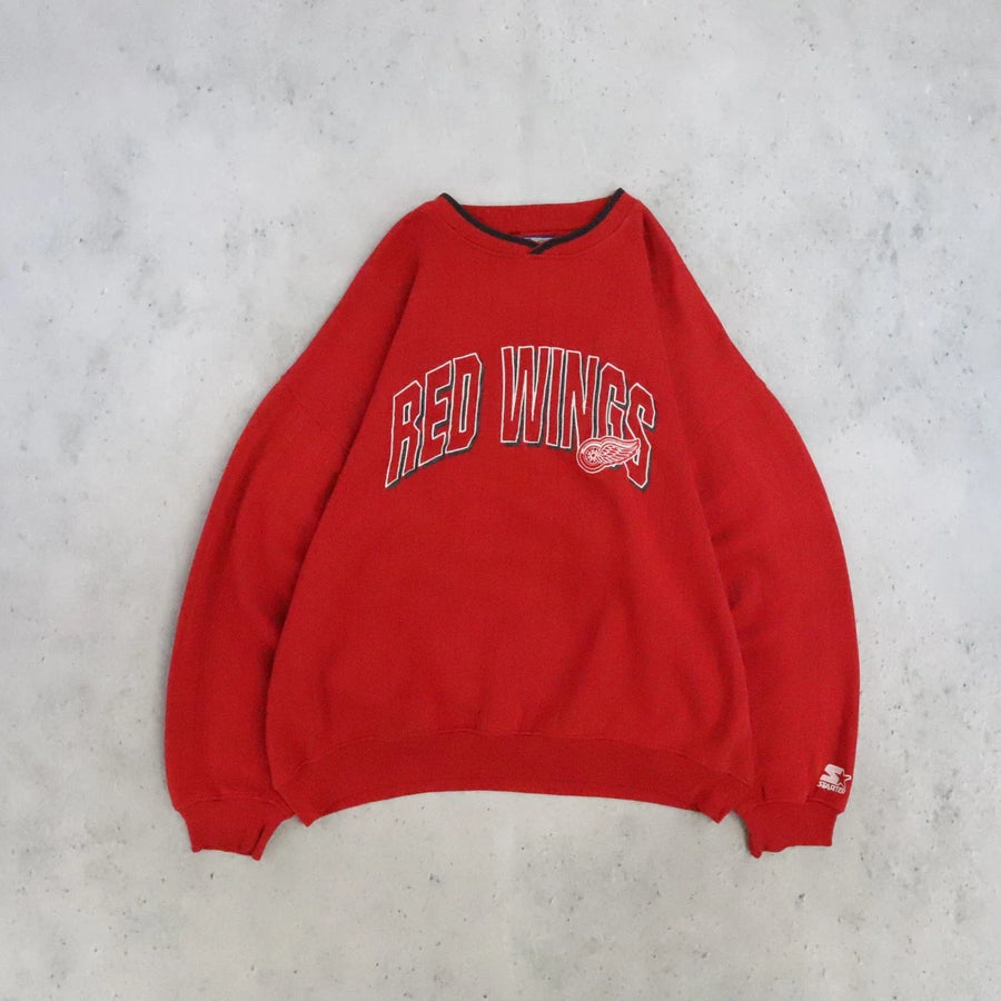 Vintage Detroit Red Wings Starter Sweatshirt Crewneck