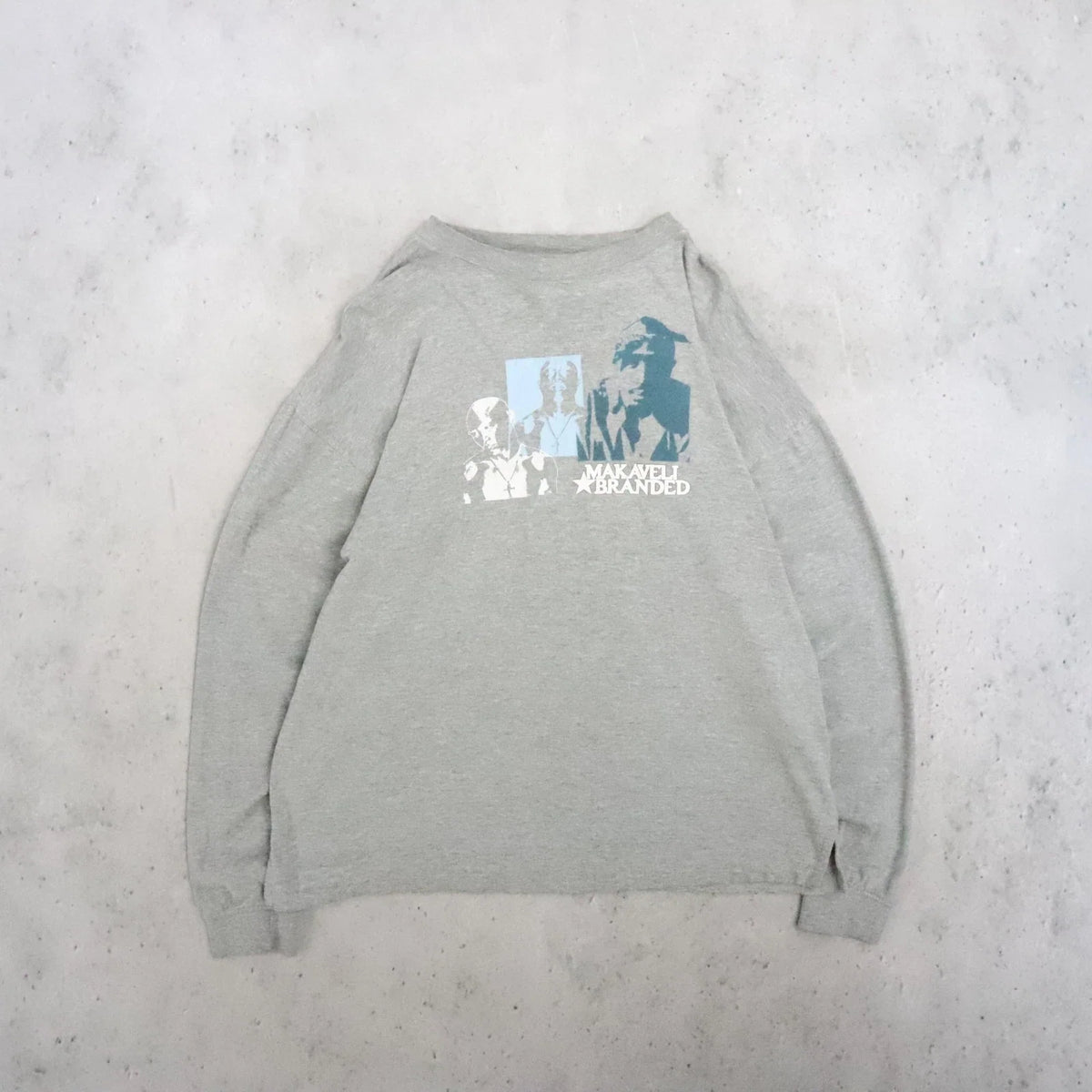 Vintage Tupac 2Pac Makaveli Long Sleeve T-Shirt Y2K