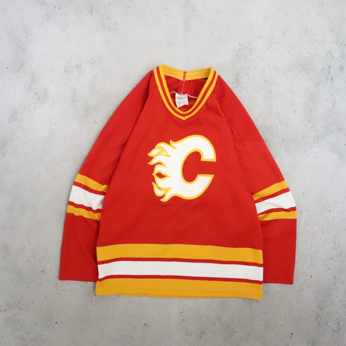 Vintage Calgary Flames CCM Hockey Jersey 90s