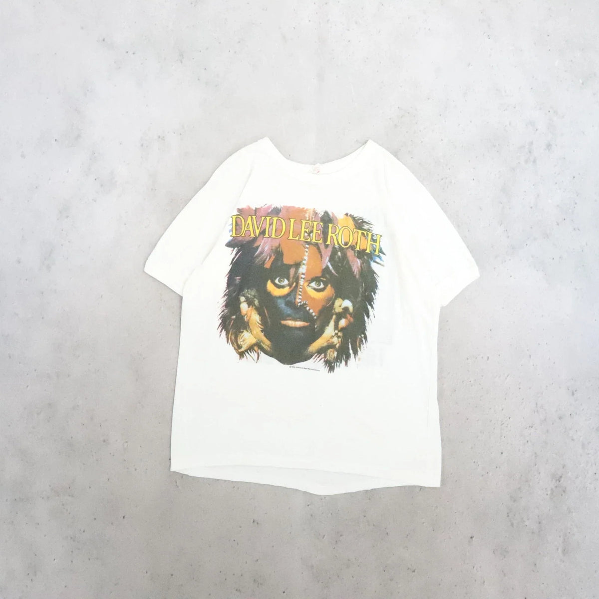 Vintage David Lee Roth World Tour Music T-Shirt 1986 80s