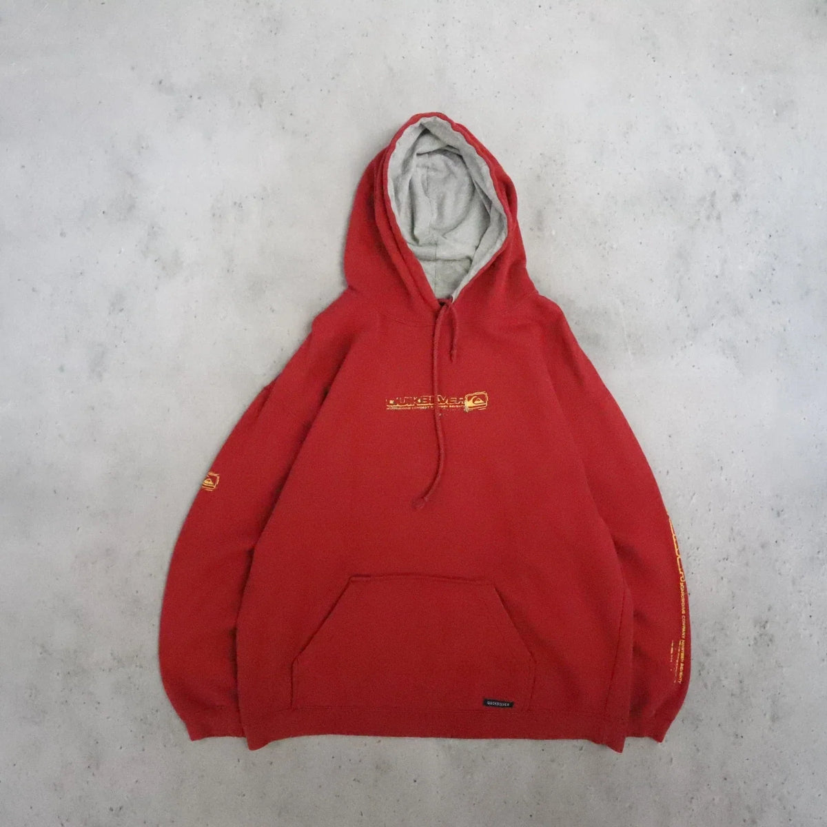 Vintage Quiksilver Sweatshirt Hoodie Y2K