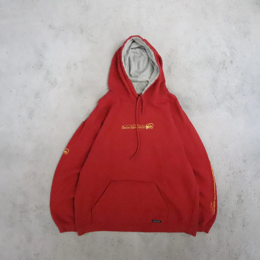 Vintage Quiksilver Sweatshirt Hoodie Y2K