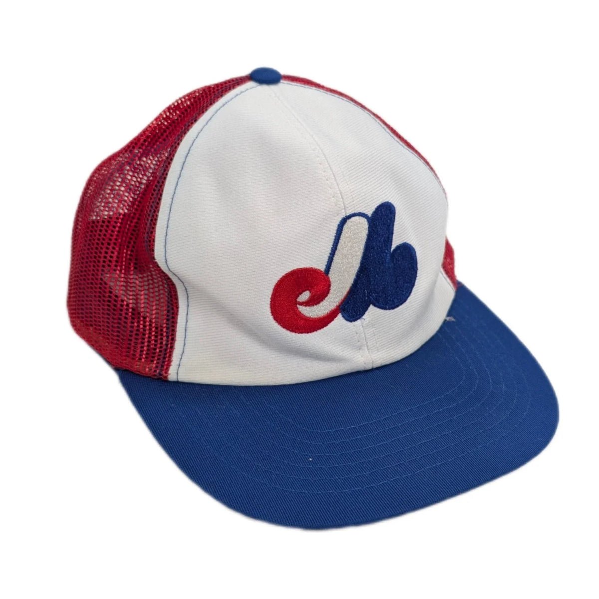 Vintage Montreal Expos Ted Fletcher Trucker Snapback Hat