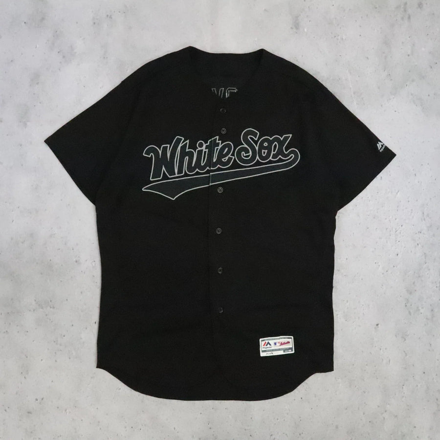 Chicago White Sox Yoan Moncada Yoyo Authentic Majestic Jersey