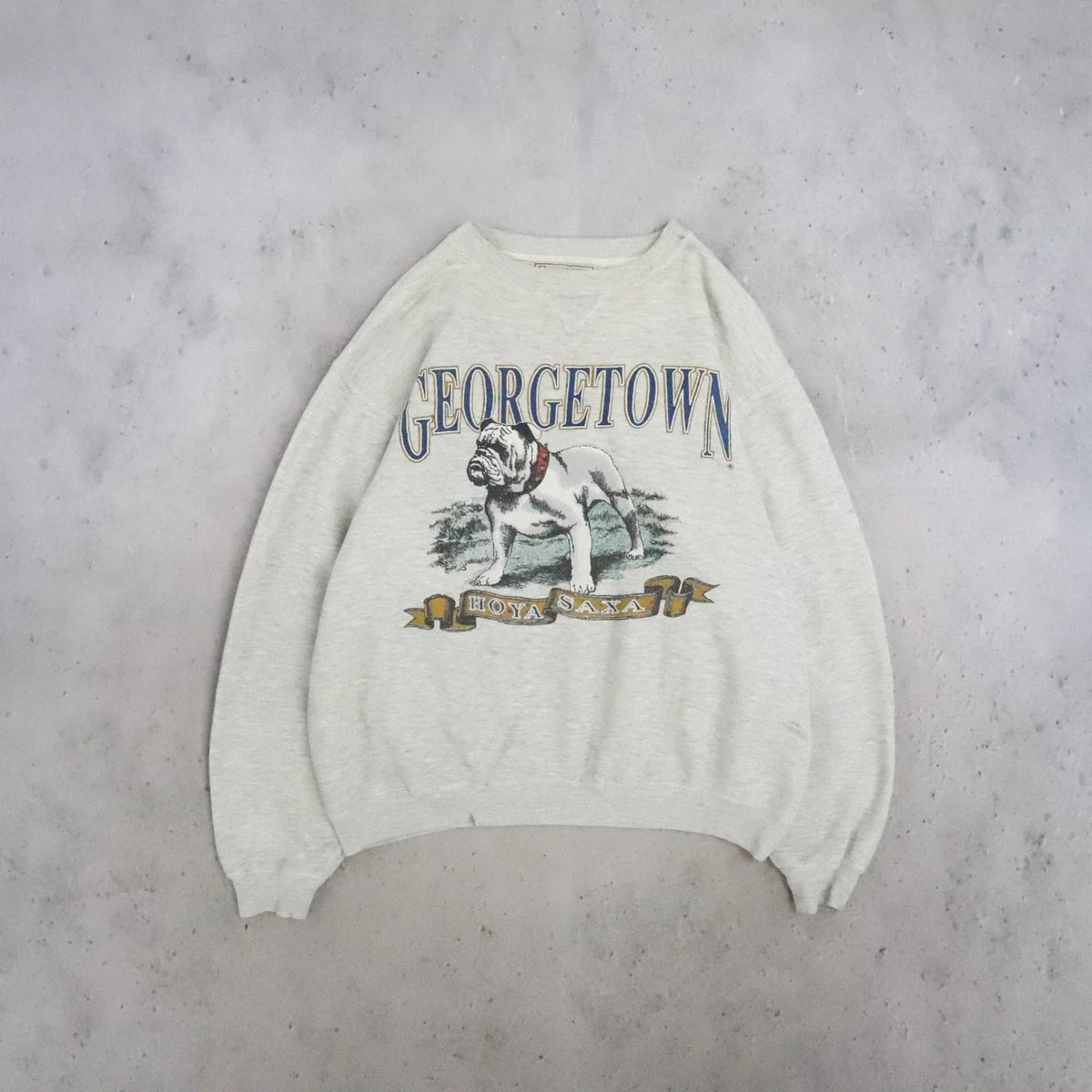 Vintage Georgetown Hoya Saxa Crewneck Sweatshirt