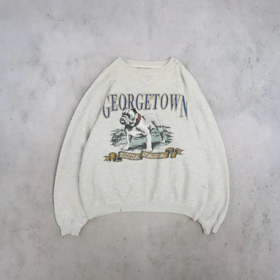 Vintage Georgetown Hoya Saxa Crewneck Sweatshirt