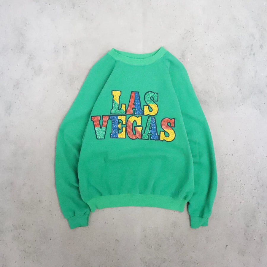 Vintage Las Vegas Crewneck Sweatshirt 80s 90s