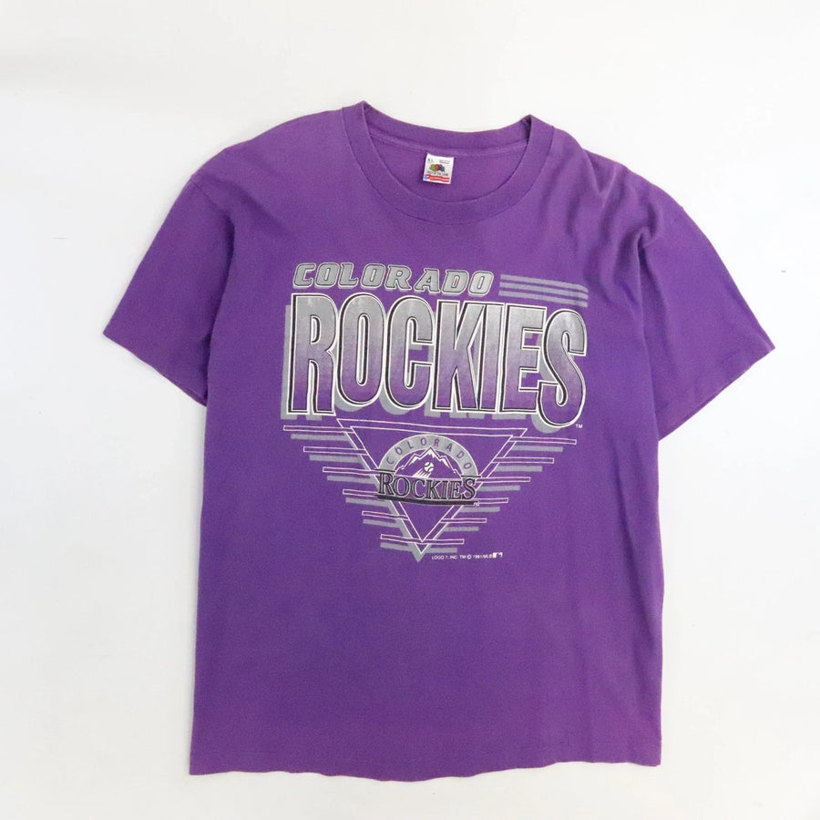 Vintage Colorado Rockies T-Shirt 1991 90s