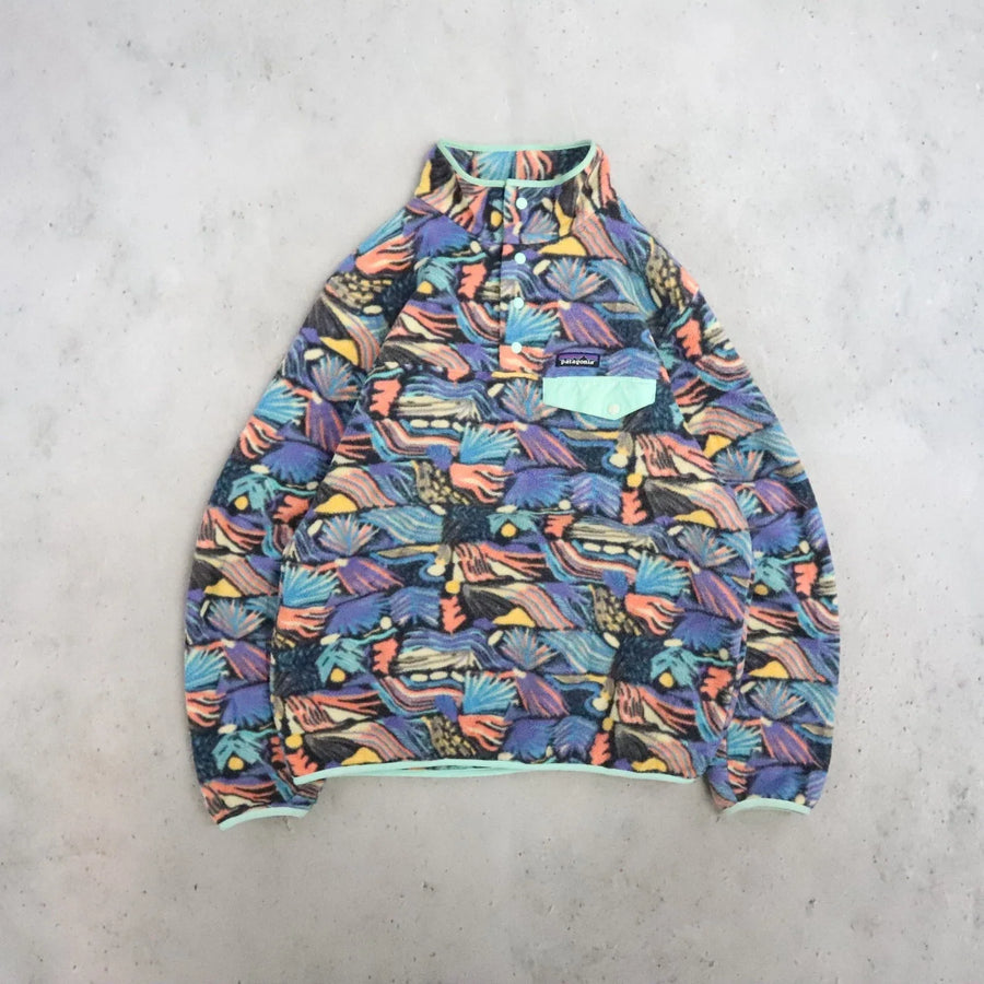 Patagonia Joy Pitch Synchilla Snap T Fleece Jacket Womens