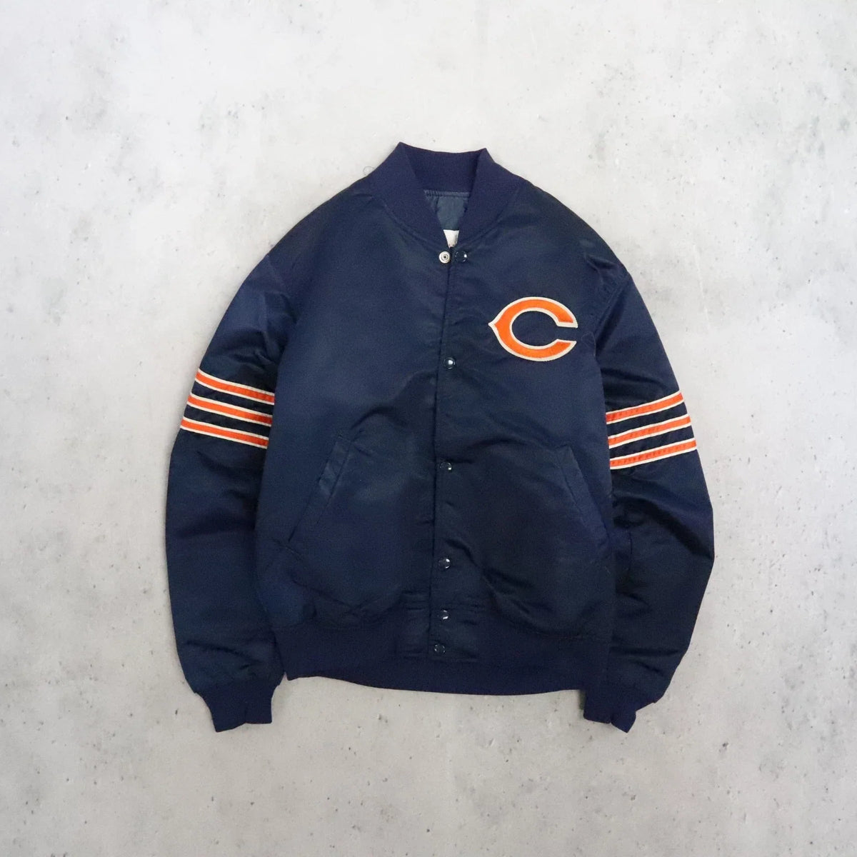 Vintage Chicago Bears Starter Satin Bomber Jacket