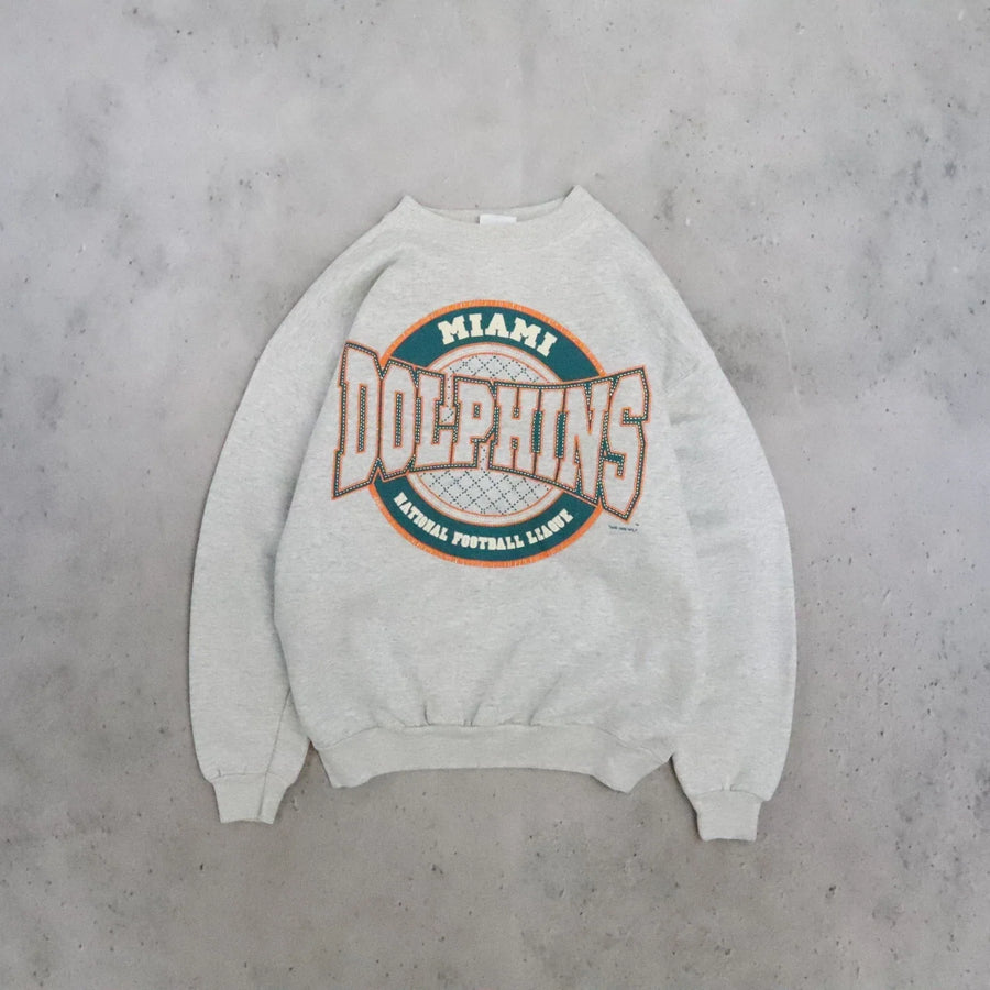 Vintage Miami Dolphins Sweatshirt Crewneck 90s