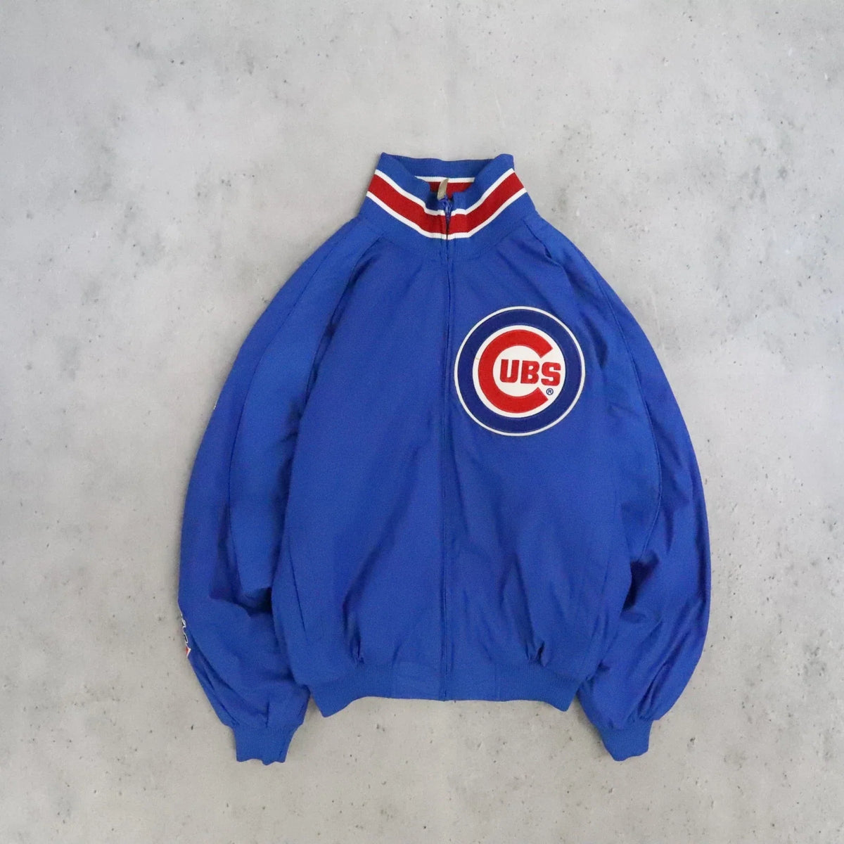 Chicago Cubs Majestic Dugout Bomber Jacket