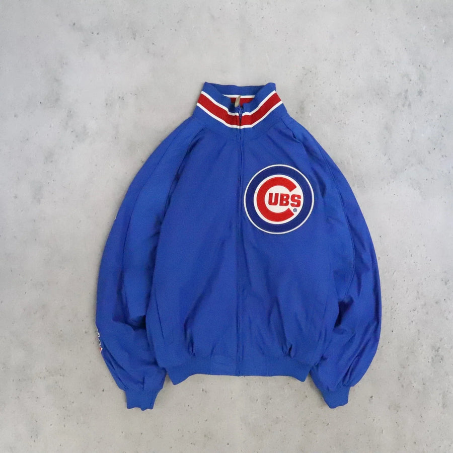 Chicago Cubs Majestic Dugout Bomber Jacket