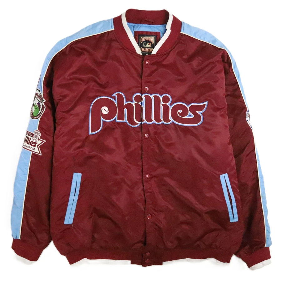 Philadelphia Phillies G-III Carl Banks Cooperstown Bomber Jacket