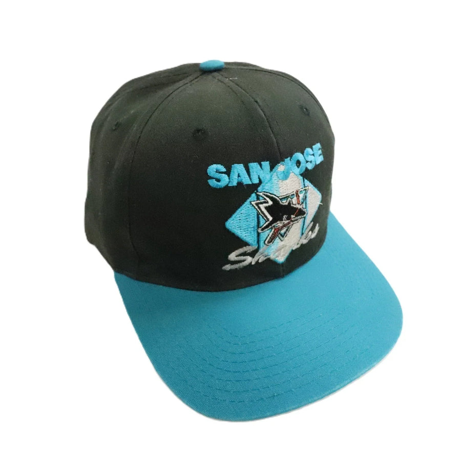 Vintage San Jose Sharks CCM Snapback Hat