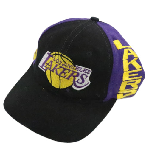 Vintage Los Angeles Lakers Big Logo AJD Wool Snapback Hat