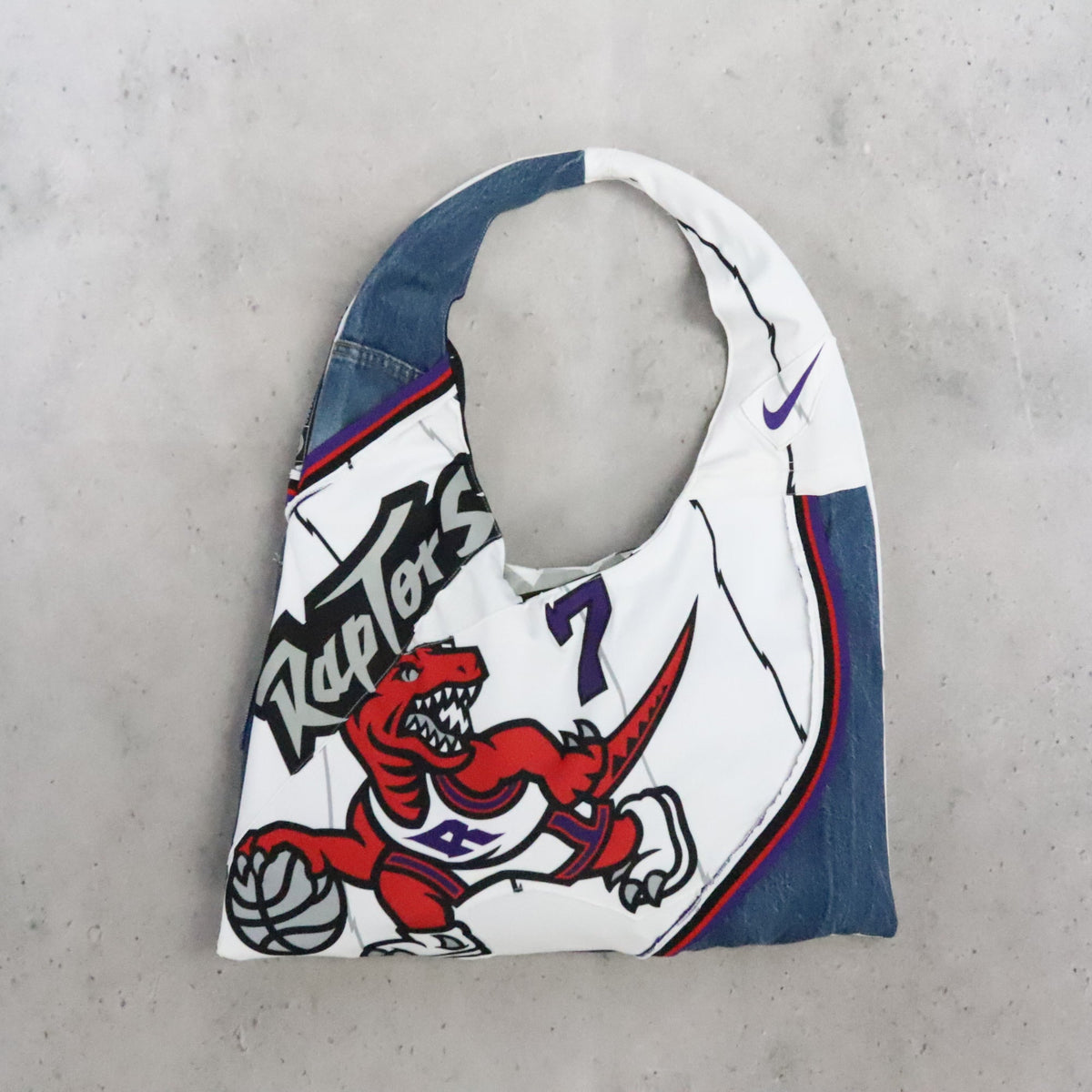 Reworked Toronto Raptors Hobo Bag