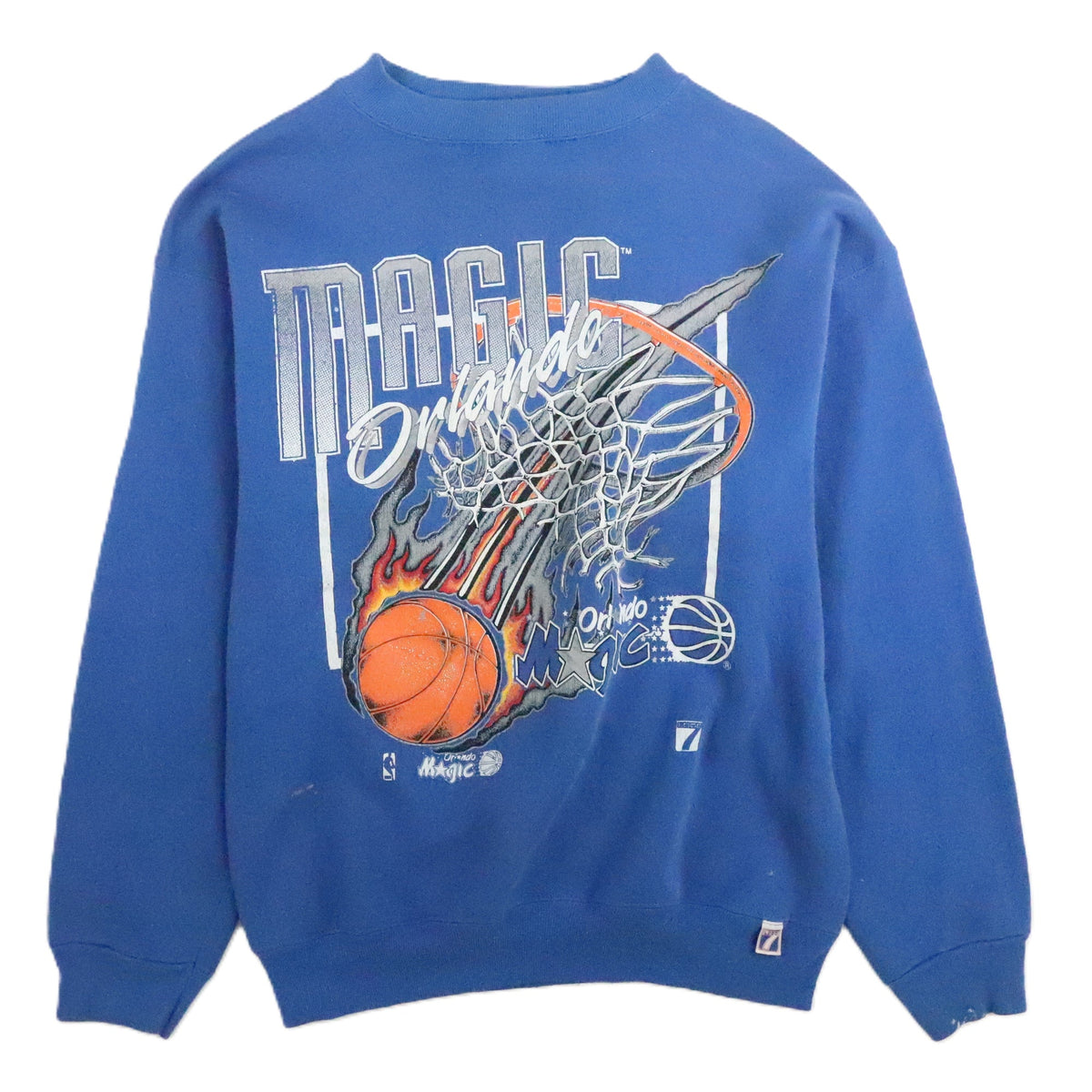 Vintage Orlando Magic Logo 7 Crewneck Sweatshirt 90s