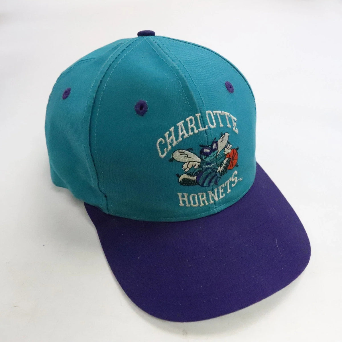 Vintage Charlotte Hornets Snapback Hat 90s