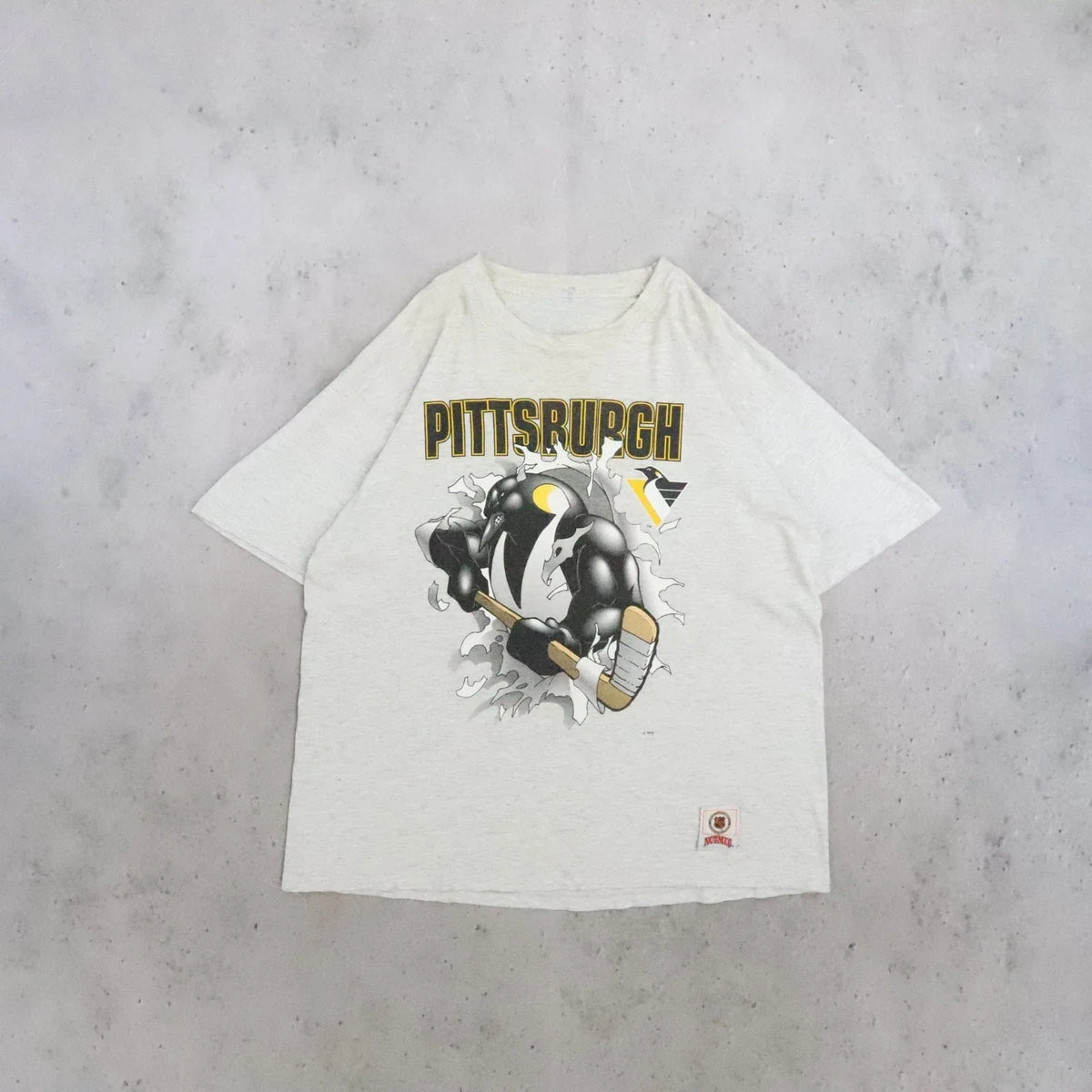 Vintage Pittsburgh Penguins Breakthrough T-Shirt 90s