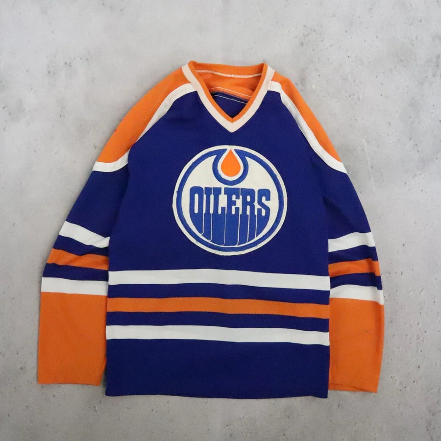 Vintage Edmonton Oilers Wayne Gretzky Sandow Jersey 80s