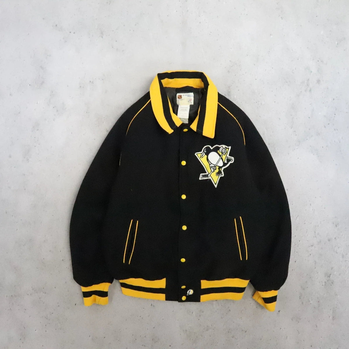 Vintage Pittsburgh Penguins Shain Bomber Jacket