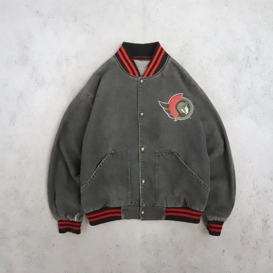 Vintage Ottawa Senators Bomber Jacket 90s