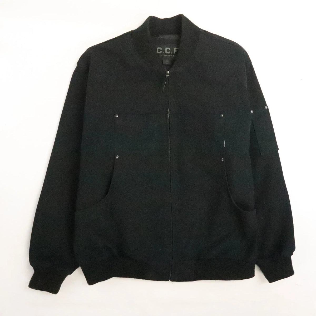 C.C. Filson Bomber Work Jacket Black CCF