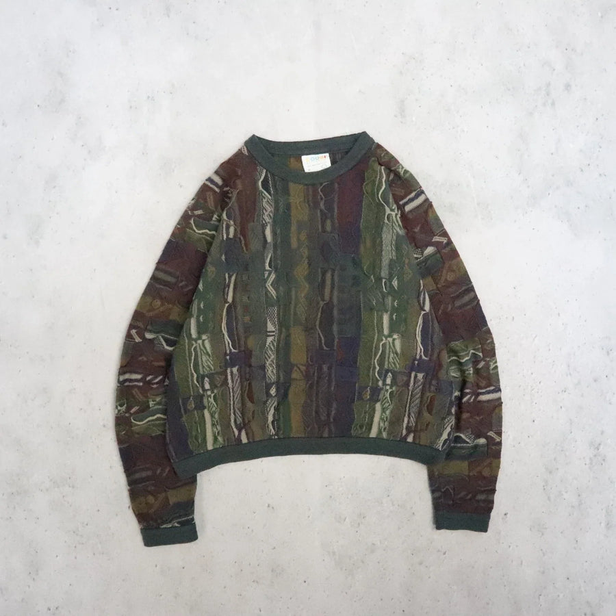Vintage Coogi 3D Knit Sweater