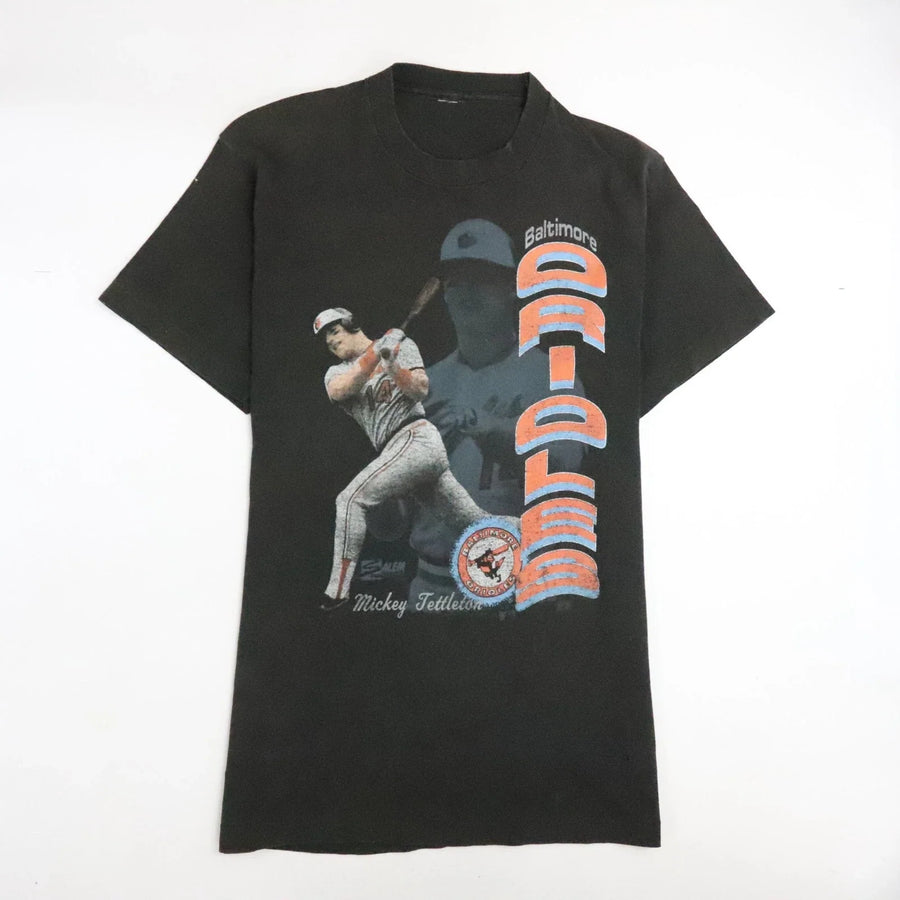 Vintage Mickey Tettleton Baltimore Orioles T-Shirt 1990 90s