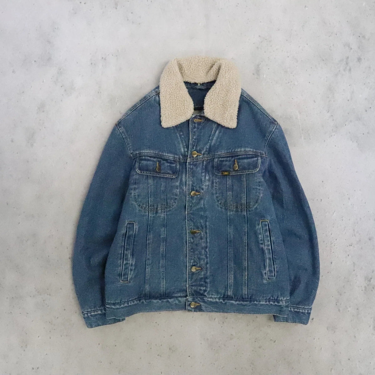 Lee Denim Trucker Jacket Sherpa Lined