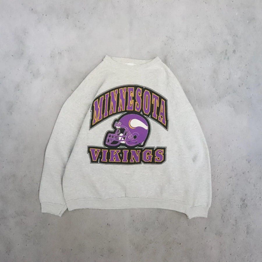 Vintage Minnesota Vikings Logo 7 Sweatshirt Crewneck