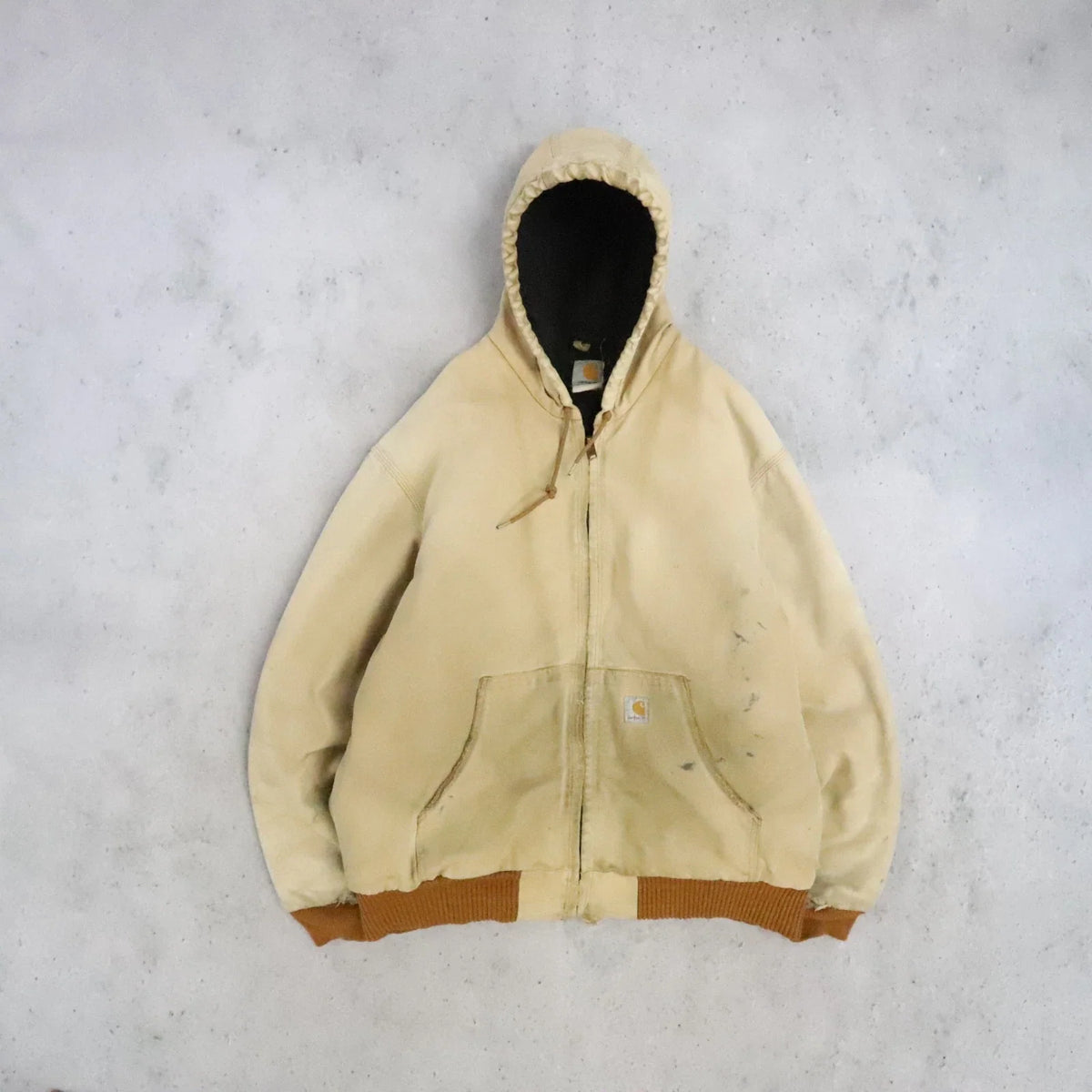 Vintage Carhartt Canvas Bomber Work Jacket