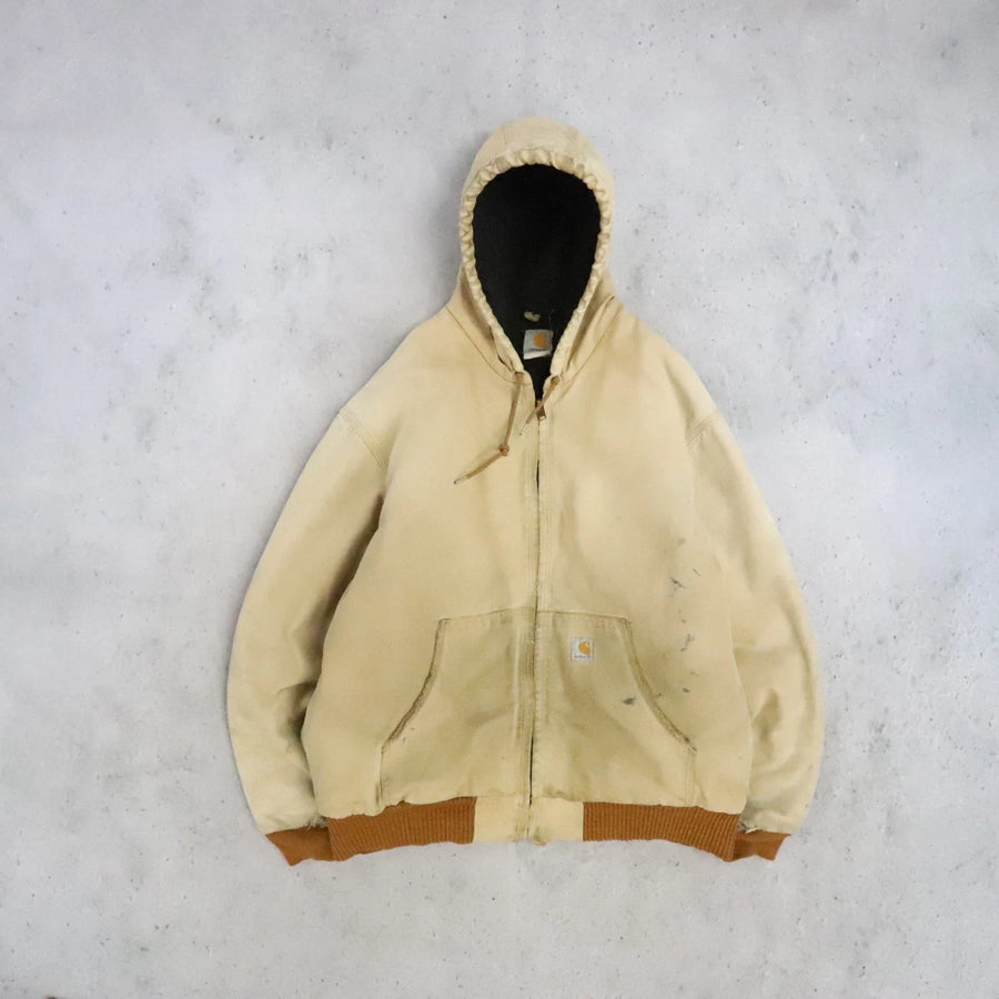 Vintage Carhartt Canvas Bomber Work Jacket