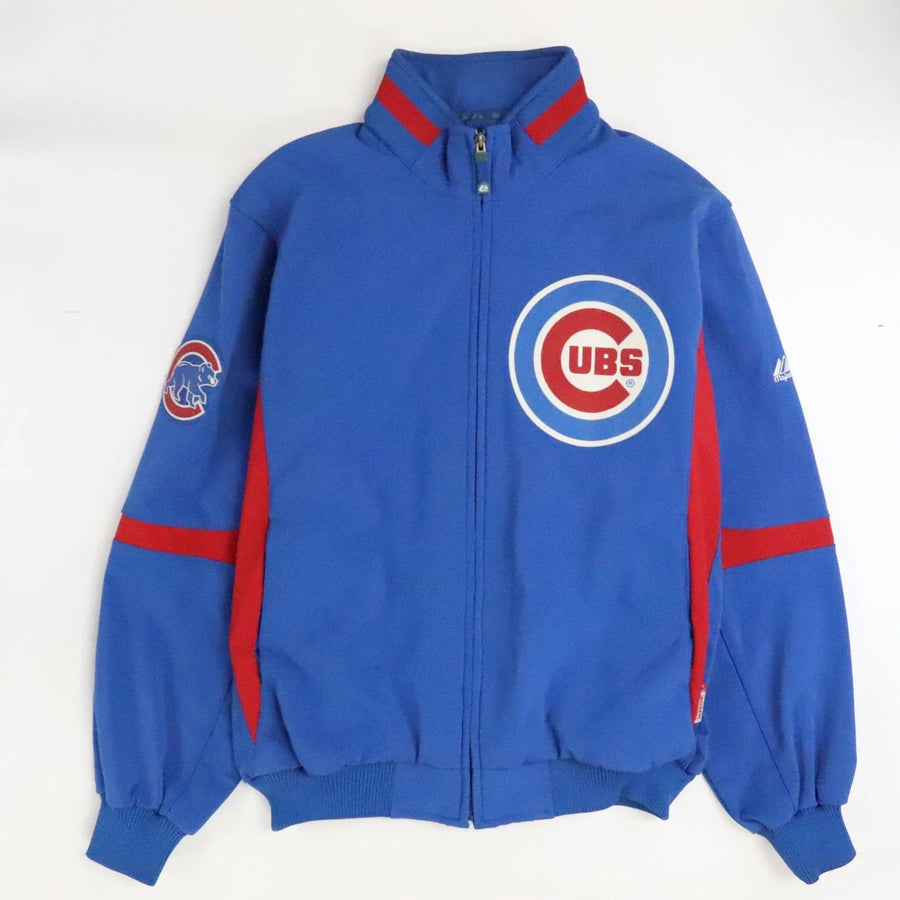 Chicago Cubs Majestic Dug Out Bomber Jacket