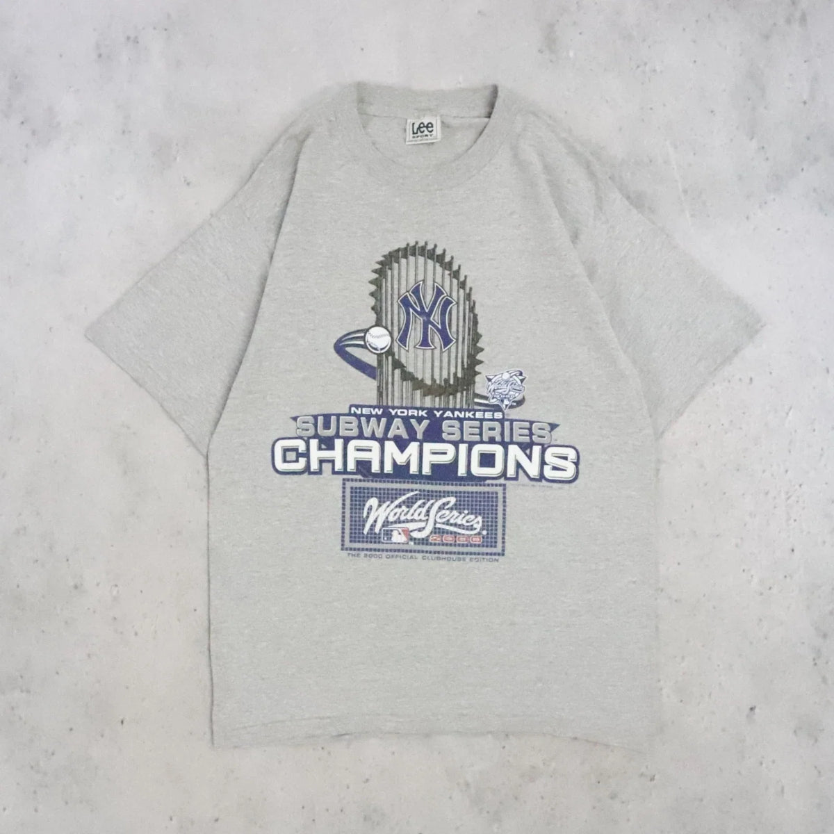 Vintage New York Yankees Subway Series Champs T-Shirt 2000