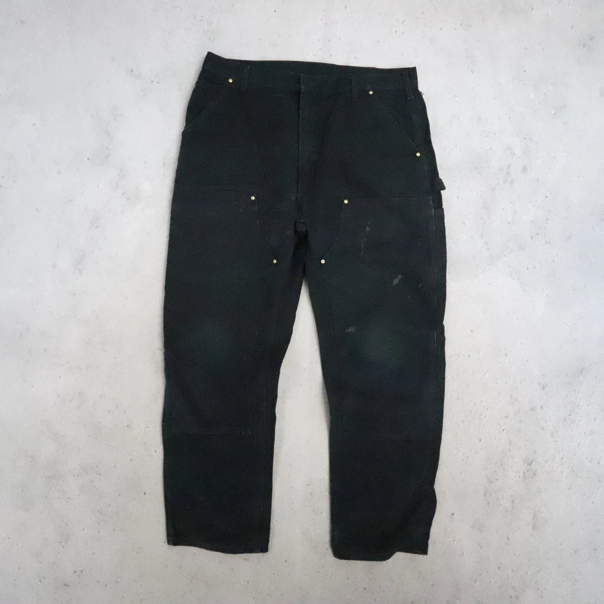 Vintage Carhartt Canvas Carpenter Double Knee Work Pants