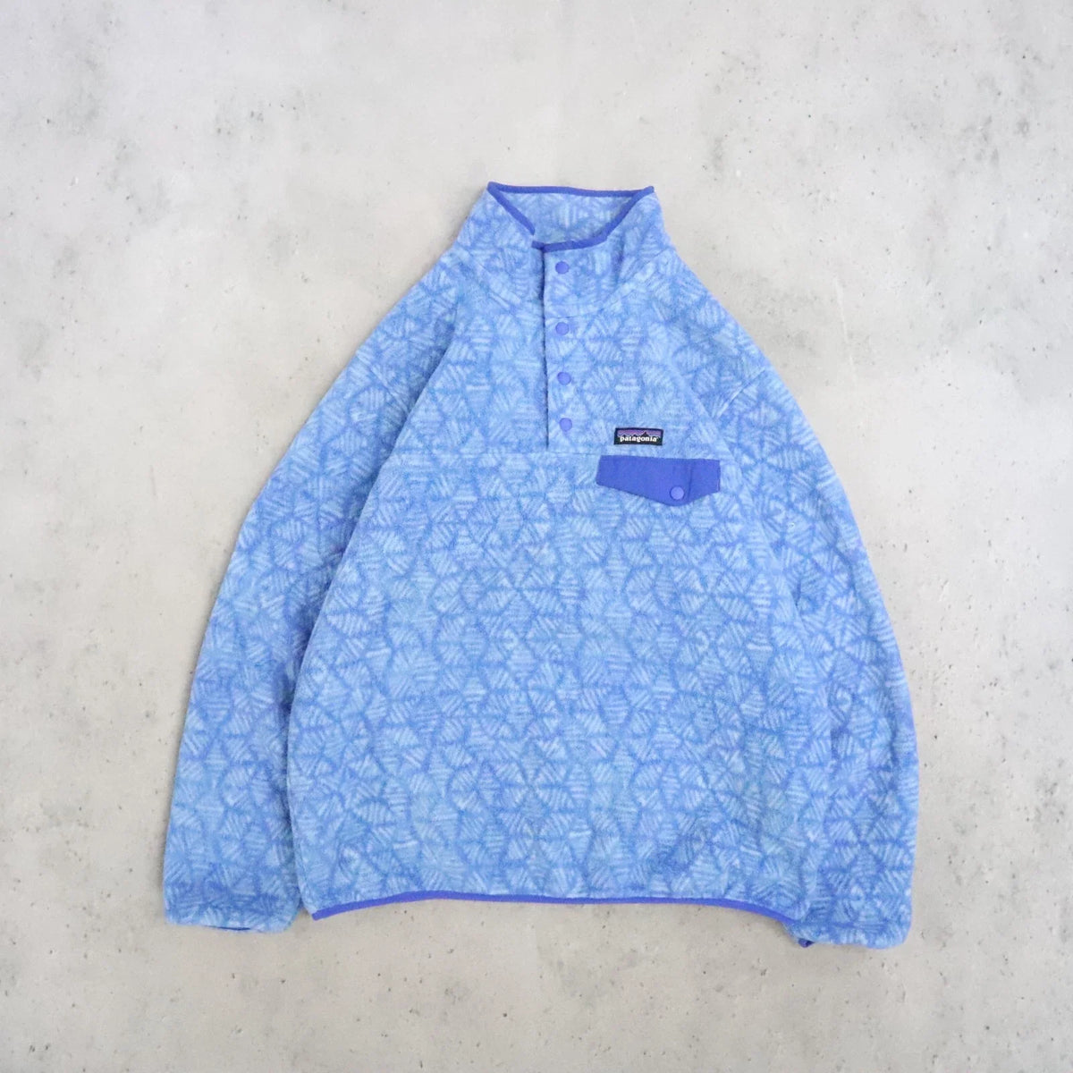 Patagonia Snowflake Synchilla Snap T Fleece Jacket Womens