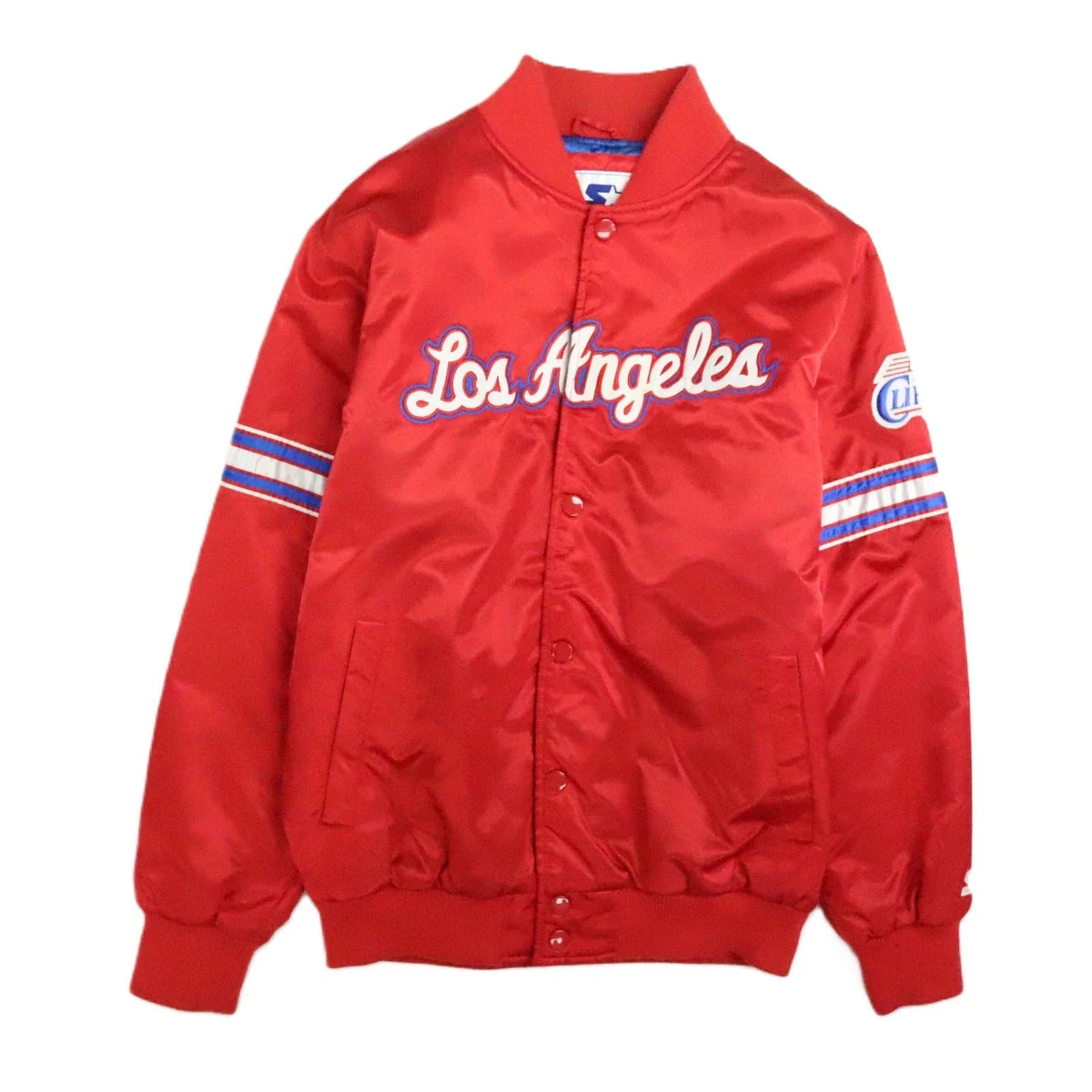 Los Angeles Clippers Starter Satin Bomber Jacket