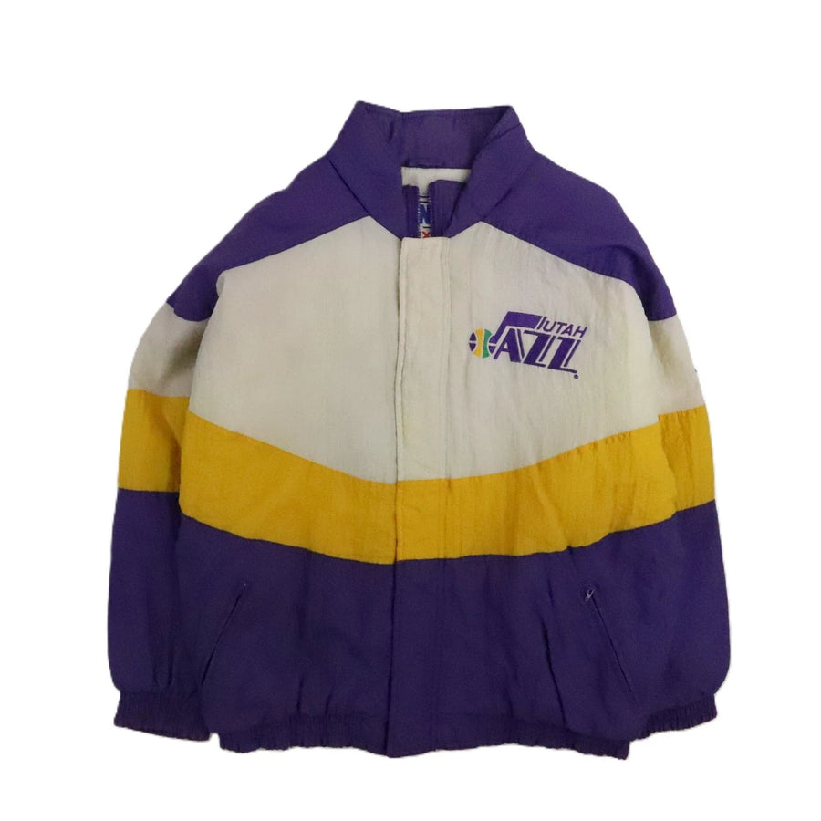Vintage Utah Jazz Apex One Puffer Jacket 90s