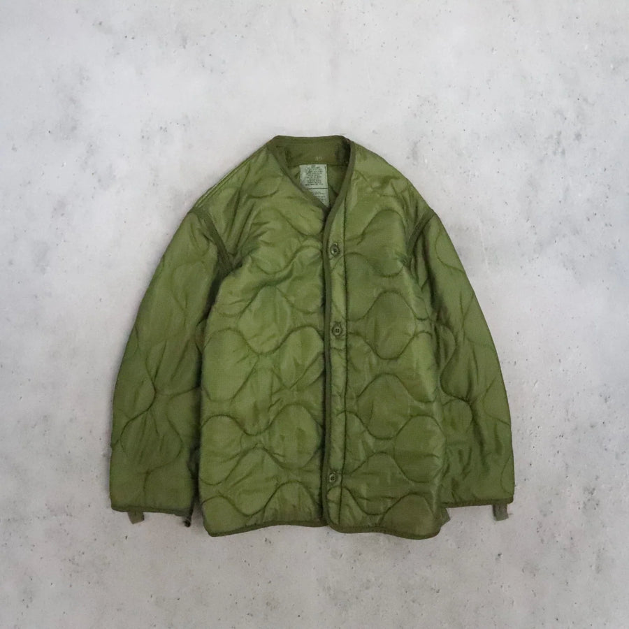Army Military Quilted Cold Weather Coat Jacket Liner